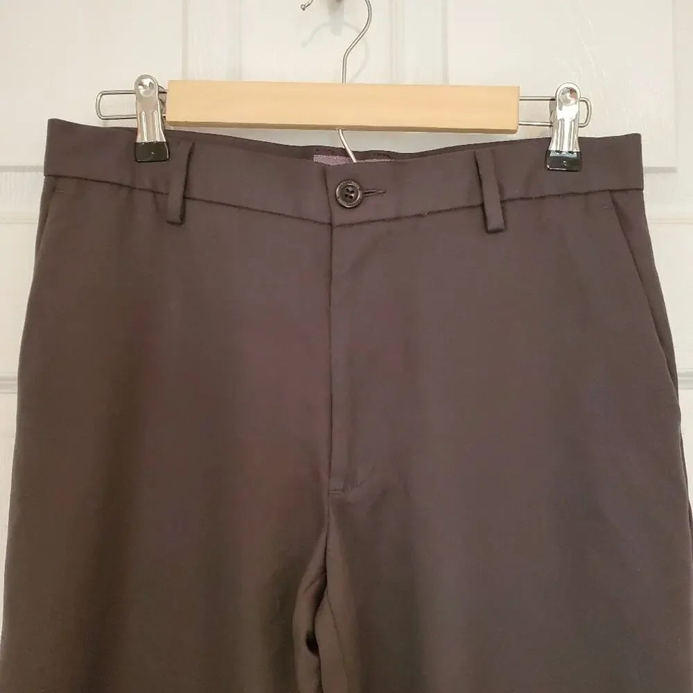 Men's Dockers Straight Fit D2 Dress Pants Size 30 × 32 Dark Gray